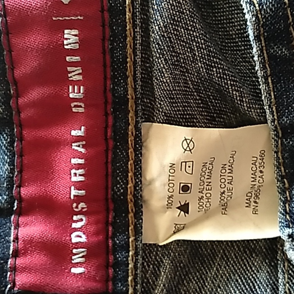 Men's Blue Jeans - Picture 3 of 5